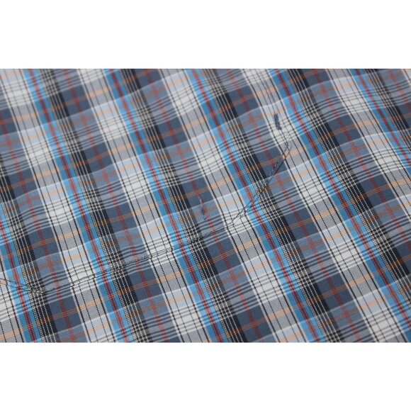 Eddie Bauer Travex Plaid Shirt Men’s Size Large‎ Button Down Lightweight Classic - Picture 12 of 15